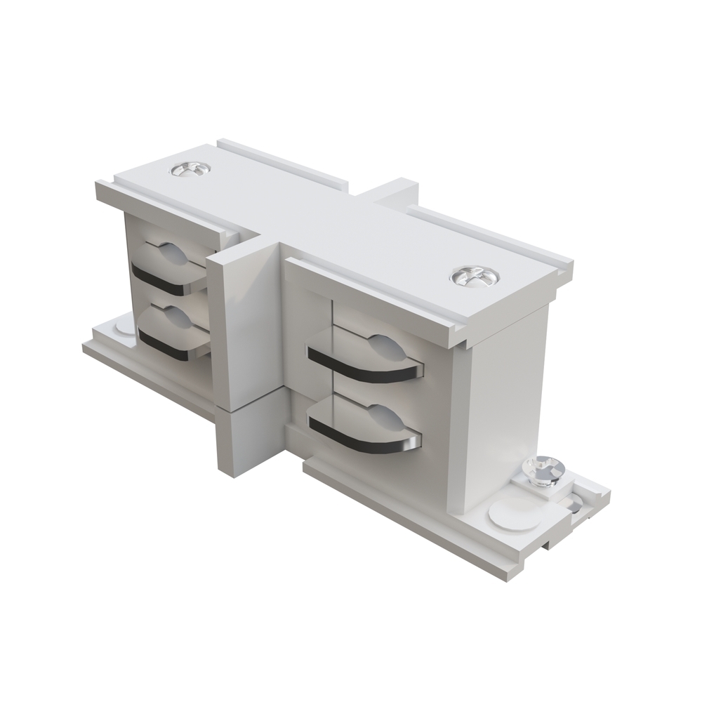 original-729.jpg Коннектор для трехфазного шинопровода прямой Maytoni Technical Trinity белый (TRA005CI-31W) — изображение 1