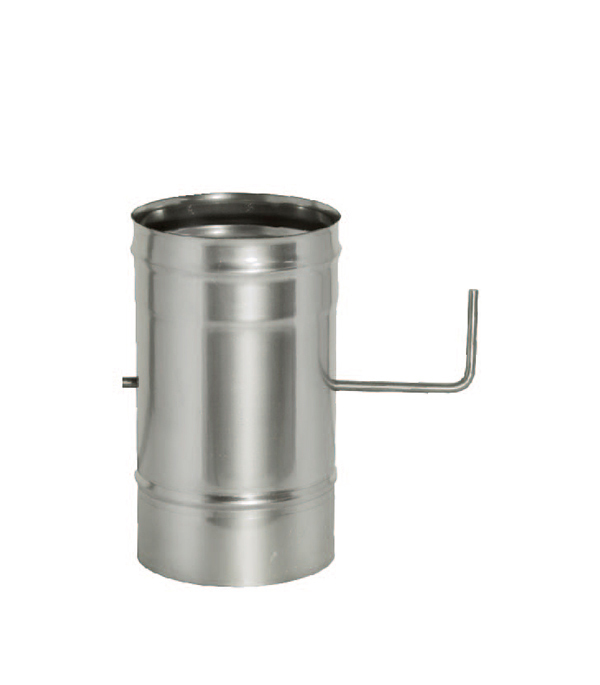 original-7305.jpg Задвижка (шибер) Дымок d115 мм AISI 439 — изображение 1