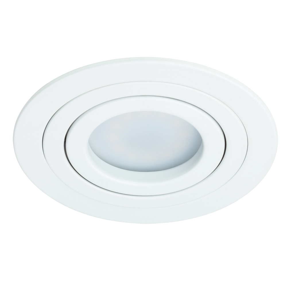 original-7425.jpg Светильник встраиваемый GU10 белый 50 Вт IP20 Arte Lamp Tarf (A2167PL-1WH) — изображение 1