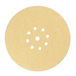 Диск шлифовальный КМ Gold d225 мм P40 на липучку бумажная основа (5 шт.)