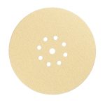 Диск шлифовальный КМ Gold d225 мм P80 на липучку бумажная основа (5 шт.)