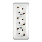 Розетка Systeme Electric Этюд накладная белая (PA16-011B)