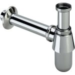 Сифон для раковины Viega 1 1/4х32 мм без выпуска с соединением 32 мм хром (100674)