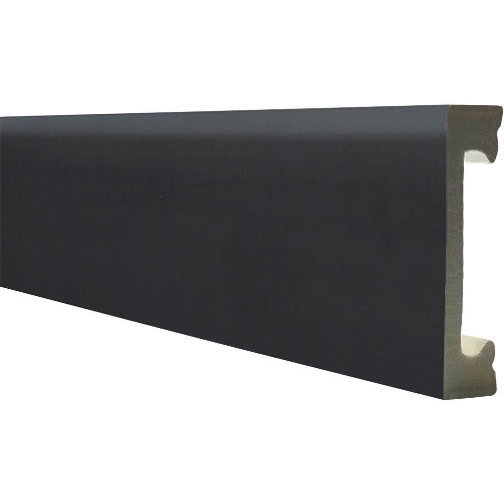 original-7717.jpg Плинтус экополимер Winart Pro Quadratum 65х16х2000 мм антрацит (90.65.001.024) — изображение 1