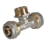 Тройник Terma 20 обж(ц) х 1/2 НР(ш) х 20 обж(ц) (35706)