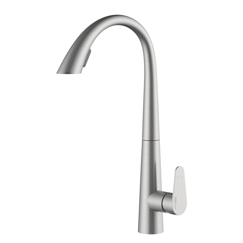 original-8093.jpg Смеситель для кухни WasserKraft сталь с вытяжной лейкой однорычажный (A8617) — изображение 1