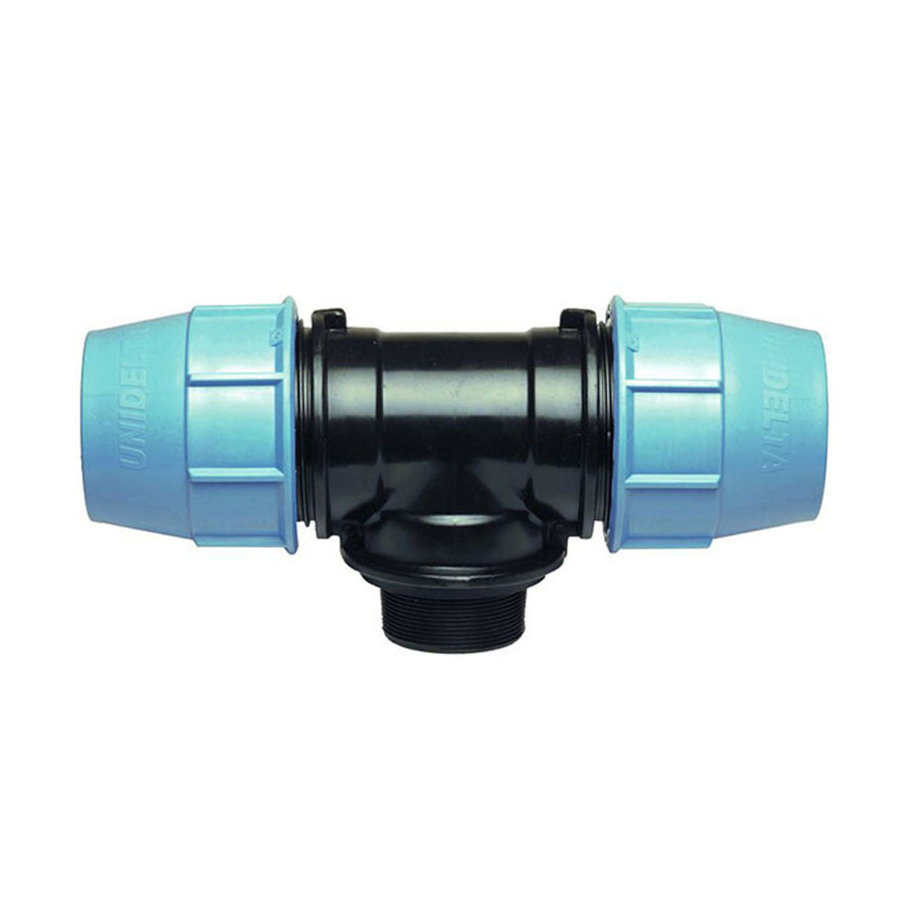 original-8142.jpg Тройник ПНД Unidelta компрессионный переходной 40х40х1 1/2 НР(ш) — изображение 1