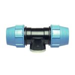 Тройник ПНД Unidelta компрессионный переходной 50х50х1 1/2 ВР(г)