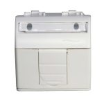 Розетка для кабель-канала компьютерная DKC Brava белая RJ45 1 модуль (76655B)