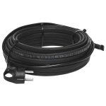 Кабель греющий саморегулирующийся для труб EKF StopFrost 136 Вт 8 м для обогрева трубопровода (SF-17-8)