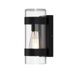 Светильник садово-парковый настенный Elektrostandard Falcon черный 240 мм E27 40 Вт IP43 (a063452)