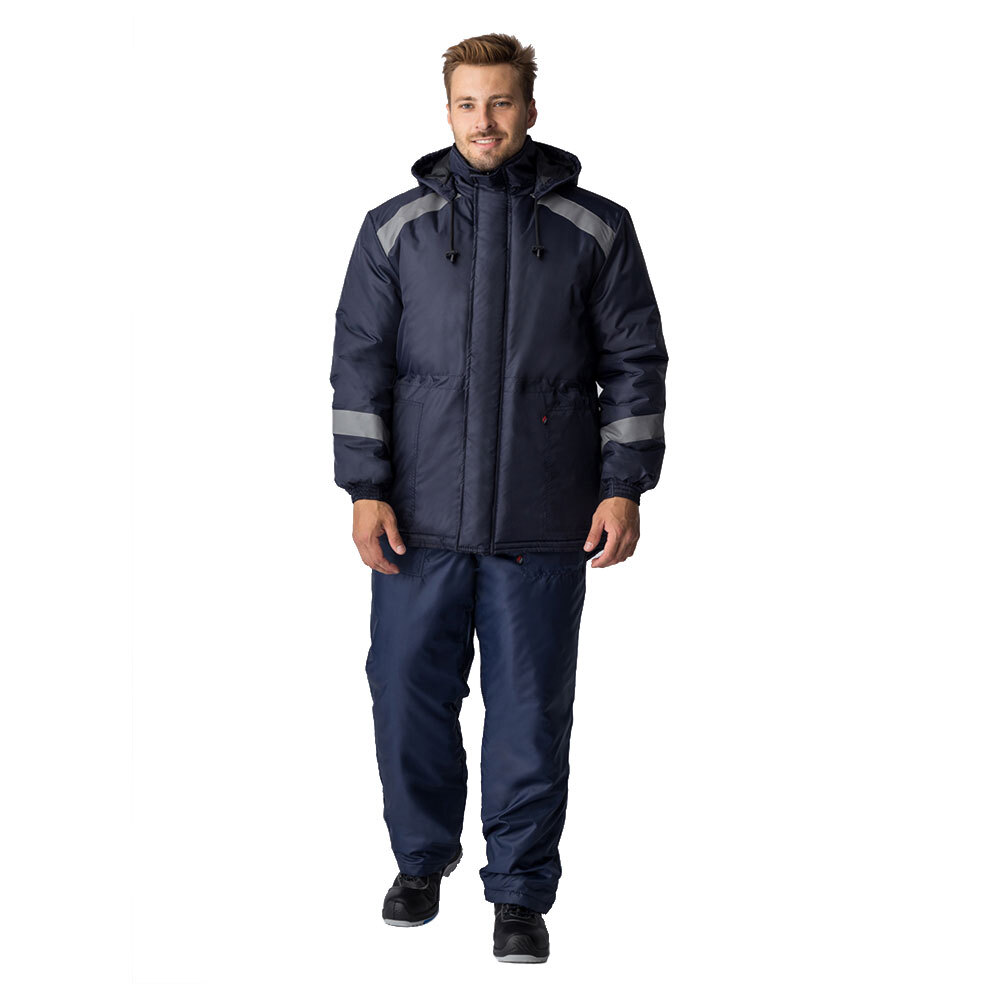 original-868.jpg Куртка рабочая мужская утепленная Delta Plus Прогресс 52-54 рост 182-188 см темно-синяя — изображение 1