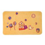 Коврик для ванной желтый 80х50 см WasserKraft Kammel (BM-1211)