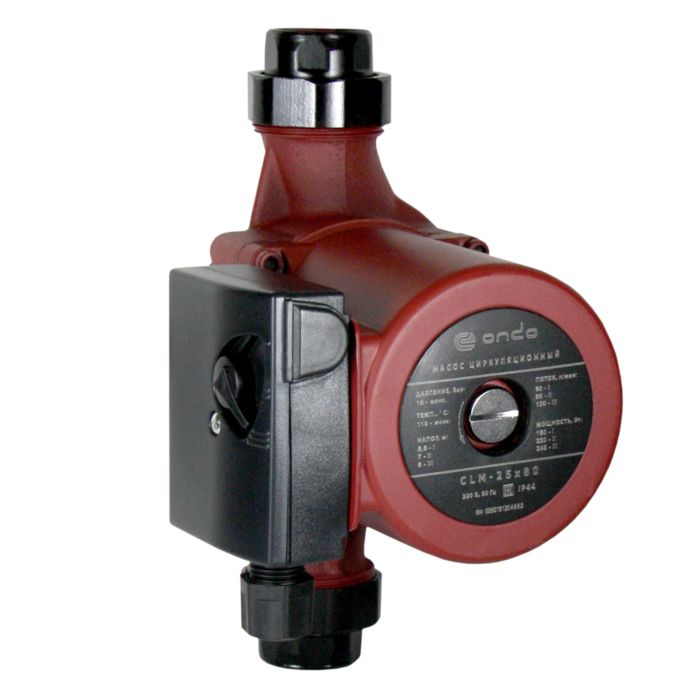 original-9086.jpg Циркуляционный насос для систем отопления Ondo CLM DN25 подъем 8 м 180 мм (PCLM-2580) — изображение 1