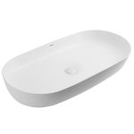 Раковина Abber Bequem 80 см накладная белая матовая (AC2110MW)