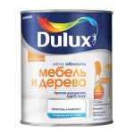 Краска Dulux/Luxium Мебель и Дерево основа BC бесцветная матовая 0,75 л