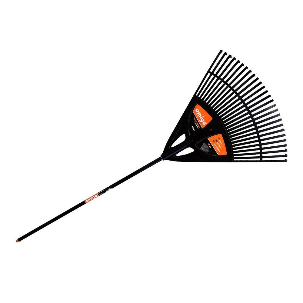 original-9273.jpg Грабли веерные Amigo (77065) полипропиленовые для листьев и травы 27 зубьев 1200 мм — изображение 1
