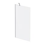 Шторка на ванну неподвижная 80х140х0,8 см профиль хром AM.PM Gem (W90BS-080-140CM)