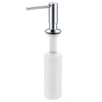 Дозатор для мыла WasserKraft встраиваемый пластик хром (K-1299)