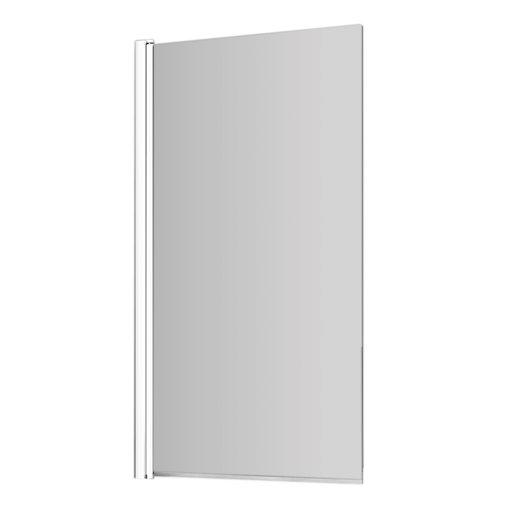 original-9548.jpg Шторка на ванну распашная 80х140х0,6 см профиль белый WasserKraft Berkel 48P (48P01-80WHITE) — изображение 1