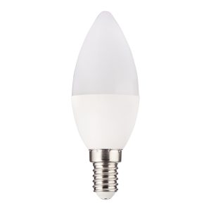 Лампа светодиодная Эра E14  2700К 8 Вт 640 Лм 220-240 В свеча матовая