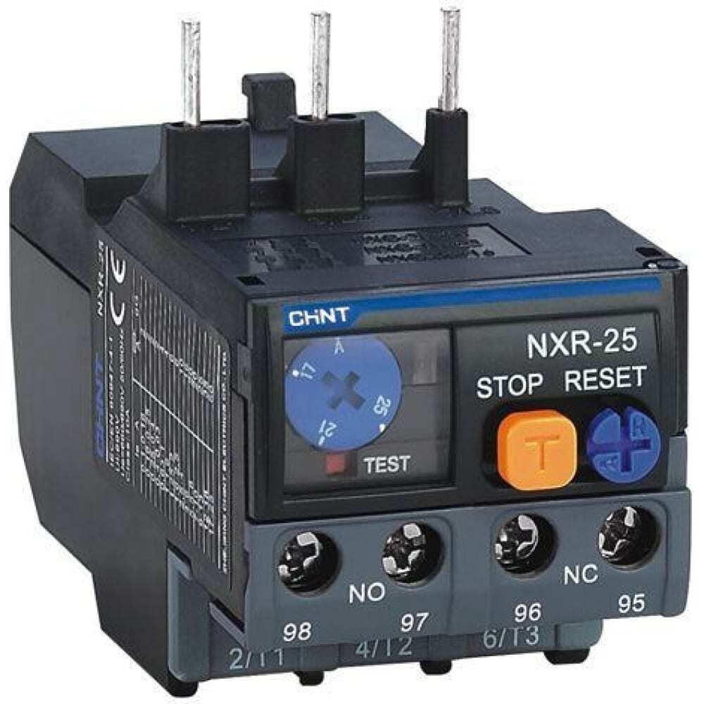 original-9665.jpg Реле тепловое Chint NXR (837113) 690 В 25 А 3P — изображение 1
