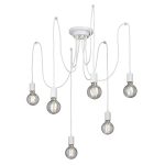 Люстра потолочная Vitaluce V4452 E27 360 Вт 18 кв.м (V4452-0/6PL)