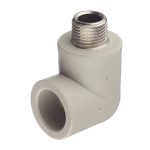 Угол полипропиленовый FV-Plast комбинированный 25 мм х 1/2 НР(ш) (216026)